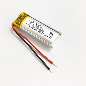 Pengiriman Cepat Baterai Lithium-Ion Polymer Bersertifikat KC CE Un38.3 3.7V 180mAh 3.7Wh Lipo 601230 Baterai Lithium-Ion - Product Image 3