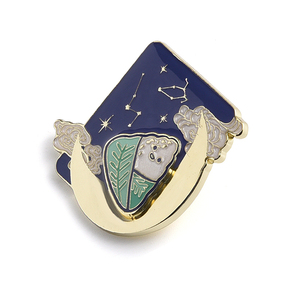 Custom Logo Irregular Tourist Souvenir Gift Zongzi Metal <b>Pin</b> <b>Badge</b> - Product Image 2