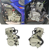 Vente en gros 300CC CG300 refroidi à l'eau 1 cylindre 4 temps moto moteur assemblage tricycle 300CC moto moteur