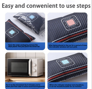 Preço de fábrica reutilizável Anti-Static Eco-Friendly carro desumidificador saco com indicador inteligente (100% poliéster) - Product Image 3