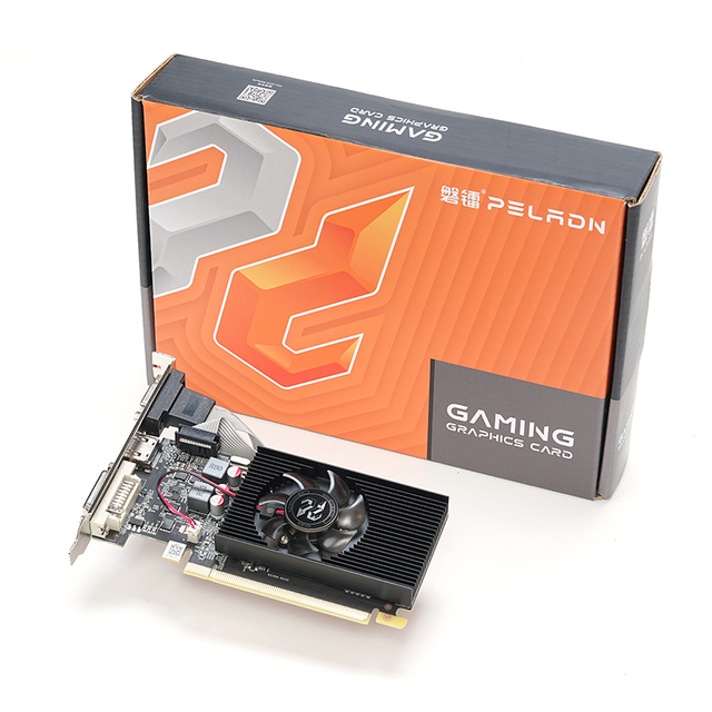 Low Price Geforce GT 730 4GB DDR3 Desktop Kartu Grafis GPU GT730 GK208 4GB 128-bit Single Fan PC Graphic Cards VGA Card