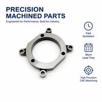 Support de montage de capteur de caméra en aluminium usiné CNC de précision, support de composant optique personnalisé pour la vision industrielle et les systèmes ADAS