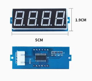 <strong>4</strong>-bit Digital tube module One Four Eight digit nixie tube <strong>7</strong>-<strong>segment</strong> <strong>display</strong> saving single-chip interface with casing - Product Image 4