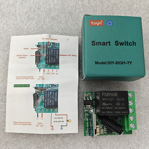 Module de <span class=keywords><strong>relais</strong></span> intelligent Tuya Mini pour automatisation, 433 MHz, interrupteur moteur 85-265 V 12 V 10 A - Product Image 1