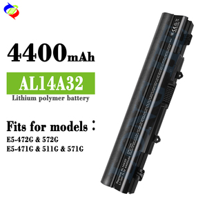 New al14a32 <span class=keywords><strong>11.1V</strong></span> <span class=keywords><strong>4400mAh</strong></span> Pin máy tính xách tay cho <span class=keywords><strong>Acer</strong></span> E5-472G/572G/E5-471G/511g/571G lithium có thể sạc lại pin máy tính xách tay - Product Image 2