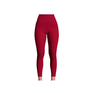 Leggings de Yoga y Fitness Sin Costuras de Cintura Alta Transpirables de Elastano/Nailon para Mujer, Modelo H036-Rojo, Marca LJ Disponible - Product Image 1