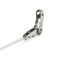 304 Attache de câble en acier inoxydable à cliquet 10x300mm