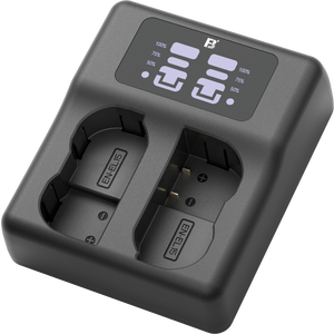 <span class=keywords><strong>Chargeur</strong></span> intelligent double compartiment FB pour batteries <span class=keywords><strong>Nikon</strong></span> EN-EL15 DC, compatible avec les appareils photo reflex <span class=keywords><strong>Nikon</strong></span> Z5, Z5II, Z6, Z7, Z8, Z63, Z62, ZF, D7000, <span class=keywords><strong>D7100</strong></span>, D800E, D850, D750, D610 - Product Image 5