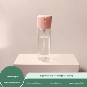 60ml 100ml Rotary Switch Square Dispensing <b>Bottle</b> Foundation Lotion and Skin Care Serum with Pump Sprayer Seal - Product Image 3
