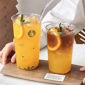 Tazza in Vetro Borosilicato di Alta Qualità MIXWARES - Bicchiere Resistente al Calore con Bordo Largo per Latte e Bevande Fredde, Casa e Caffè - Product Image 4