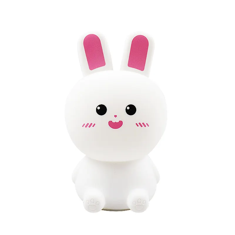 Schattige Bunny Timer Functionele Kinderen Kind Baby Slaapkamer Led Nachtlamp