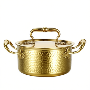 Estufa de Gas de Inducción Pequeña y Moderna para una Persona, Universal, de Metal, para Uso Doméstico, Olla Caliente Inflable, Sostenible, de 16 cm - Product Image 1