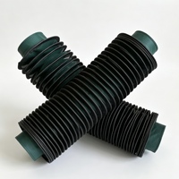 Cache-boudin de vis de guidage CNC sur mesure, protection télescopique résistante à l'huile pour machine-outil