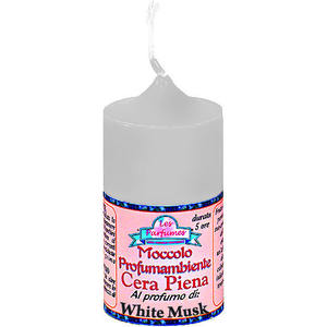 Bouchon en cire pleine densité 8 cm, mousse blanche - Product Image 1