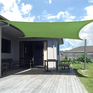 Vela de sombra para exteriores, tela Oxford, impermeable, resistente a los rayos UV, forma triangular, para patio, jardín, camping - Product Image 2