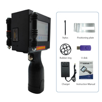 Hochpräziser Handheld-Tintenstrahldrucker für Chargen- und Produkt-ID-Markierung, tragbarer, kabelloser Tintenstrahldrucker