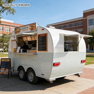 Camión de Comida Único para Venta de Algodón de Azúcar, Remolque Personalizado para Catering de Dulces de Carnaval - Product Image 3