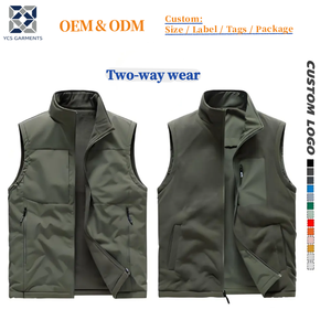 Gilet Termico Reversibile da Uomo |   Gilet da Allenamento Antivento e Traspirante per la Primavera |   Design Ecologico Riflettente ad Asciugatura Rapida - Product Image 1