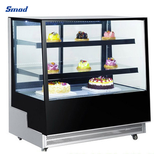 ตู้แช่เค้กแบบโมเดิร์นขนาด 650 ลิตร รุ่น DDS-650WBR สำหรับร้านเบเกอรี่  ตู้โชว์เค้กแบบกำหนดเองได้ - Product Image 4