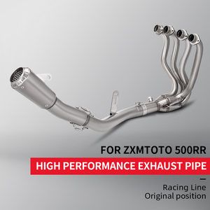 Système d'échappement complet pour moto ZX 500RR Espace Moto Slip-on - Product Image 1