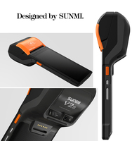 Système de point de vente portable Sunmi V2S V3 V3H, terminal de point de vente, scanner de tickets de facturation, caisse enregistreuse avec imprimante