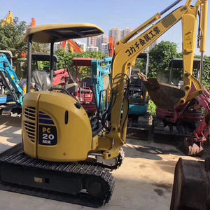 เครื่องขุด PC20 Komatsu มือสองพร้อมส่วนประกอบหลักใช้งานง่ายและยืดหยุ่นสำหรับโครงการในร่ม - Product Image 6