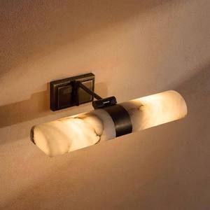 Natural Marble <b>Wall</b> Lamp 320x200x70mm Led <b>Light</b> Source E27 Bulb Base <b>Switch</b> Control For Living Room Bedroom - Product Image 1