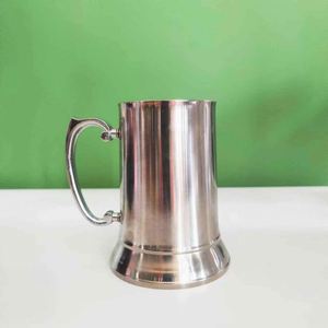 Stainless Steel Beer <b>Mug</b> With Handle Classic Design Thermal Insulation Home Use Party Drinkware - Product Image 3