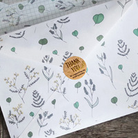 Personnalisé Imprimé Étanche Clair Mat Faveur De Mariage Merci Logo Adhésif Autocollant Feuille D'or Autocollant Impression Gaufrage
