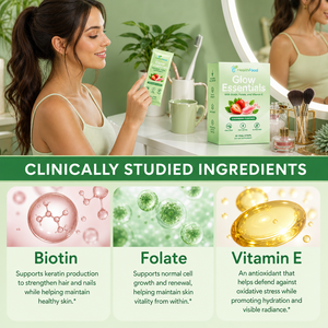 Bandes buccales OEM personnalisées Glow Essentials avec vitamine E et biotine pour la croissance des cheveux, de la peau et des ongles, et le renforcement immunitaire – Action rapide - Product Image 5