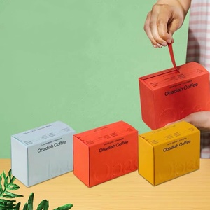 Scatola postale in cartone più resistente di dimensioni personalizzate scatola di consegna in cartone ondulato a 5 strati con confezione aperta con striscia a strappo con cerniera adesiva - Product Image 2
