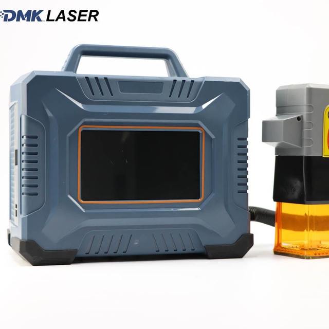 20W/30W/50W/60W Latest DMK Portable Handheld Fiber Laser Marking Machines for Metals
