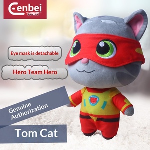 Muñeco de Peluche Original de la Serie Talking <span class=keywords><strong>Tom</strong></span> Heroes, Súper Suave, No Eléctrico, Producto Oficial con Relleno de Poliéster y Algodón PP - Product Image 2
