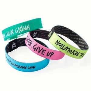 Pulsera Deportiva Personalizada de Tela de Alta Calidad con Logotipo, Pulsera Elástica Tejida para Eventos y Publicidad - Product Image 5