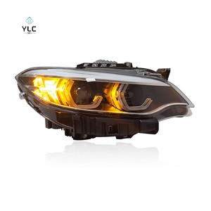 Compatibile con <span class=keywords><strong>BMW</strong></span> <span class=keywords><strong>Serie</strong></span> 2 F22 2014-2021 Gruppo Fari Anteriori 50W 12V Luci Diurne LED OEM - Product Image 3