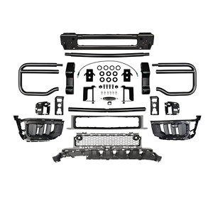 Barre de protection avant style AMG pour <span class=keywords><strong>G</strong></span>-<span class=keywords><strong>Wagon</strong></span> W465 2025+ G63 G500, pack nuit, garde-boue noir avec barre anti-choc - Product Image 1