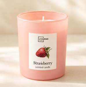 Valentine's Day Soy Wax Lavender Aromatherapy Glass Jar <b>Candles</b> for Women & Men-<b>Long</b> Burning Handmade Modern Home Fragrance - Product Image 5