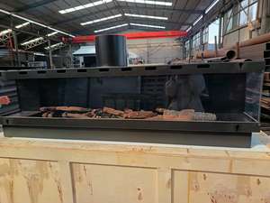 Foyer au gaz à trois côtés de style moderne noir Foyer au gaz naturel Foyers à gaz à allumage à distance dans la <span class=keywords><strong>maison</strong></span> à <span class=keywords><strong>vendre</strong></span> - Product Image 6