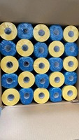 Film de masquage de peinture automobile bleu avancé, housse de protection en plastique pour carrosserie et travaux de peinture