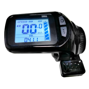 S886T [Haytrix] Fiets Ombouwset EBike LCD Display Scherm Snelheidsmeter voor Fatbike V20 Fietscomputer Fietsaccessoires - Product Image 1