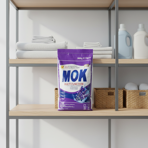 Detergente en Polvo para Lavandería Ecológico de Alta Eficiencia, Precio de Fábrica MOK OEM, Venta al Por Mayor, Aroma Personalizado, Frescura Duradera - Product Image 5