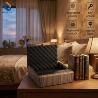 Coffre-fort intelligent pour la décoration de la maison, avec code PIN, empreinte digitale, clé mécanique, mot de passe, coffre-fort caché, fabricants de coffres-forts intelligents