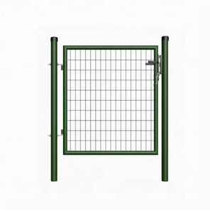 Metal Garden <strong>Gate</strong> Single <strong>Gate</strong> Yard <strong>Gate</strong> with Lock Door, Key and Handle - Product Image 3