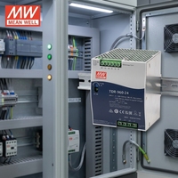 Alimentation Meanwell TDR-960-48 960W 48V 20A à sortie unique sur rail DIN, alimentation à découpage à haute tension d'entrée, en stock