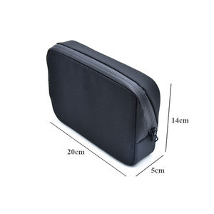 Nouveauté Sac de rangement de voyage personnalisé en polyester léger et imperméable pour câbles numériques USB, chargeurs, souris - Product Image 1