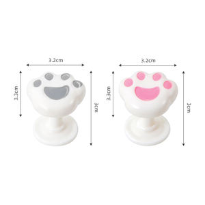 Bouton de <span class=keywords><strong>chasse</strong></span> <span class=keywords><strong>d</strong></span>'<span class=keywords><strong>eau</strong></span> de toilette en forme de chat mignon OEM, <span class=keywords><strong>d</strong></span>écoration de la maison, outil de nettoyage, <span class=keywords><strong>poussoir</strong></span> de toilette - Product Image 1