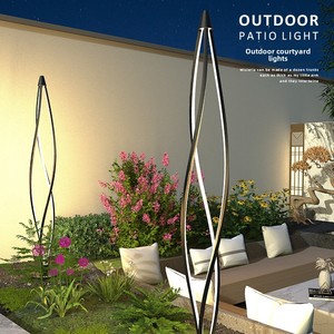 Jardin LED étanche IP65 High Pole pour une utilisation extérieure en acier inoxydable pour Villa Cour Jardin <span class=keywords><strong>Terrasse</strong></span> Pelouse <span class=keywords><strong>Éclairage</strong></span> décoratif - Product Image 4