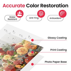 Compatible avec la cassette d'encre 9 couleurs <span class=keywords><strong>Canon</strong></span> KP-108IN et le papier brillant 4 x 6 pouces (324 feuilles) pour <span class=keywords><strong>CANON</strong></span> <span class=keywords><strong>SELPHY</strong></span> CP1500 CP1300 - Product Image 6