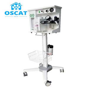 Machine d'anesthésie vétérinaire portable professionnelle OSCAT compatible avec l'équipement vétérinaire pour l'anesthésie par inhalation - Product Image 5