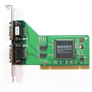 Tarjeta de comunicación PCI universal Moxa CP 102U de 2 puertos RS-232 para transferencia de datos en serie - Product Image 1